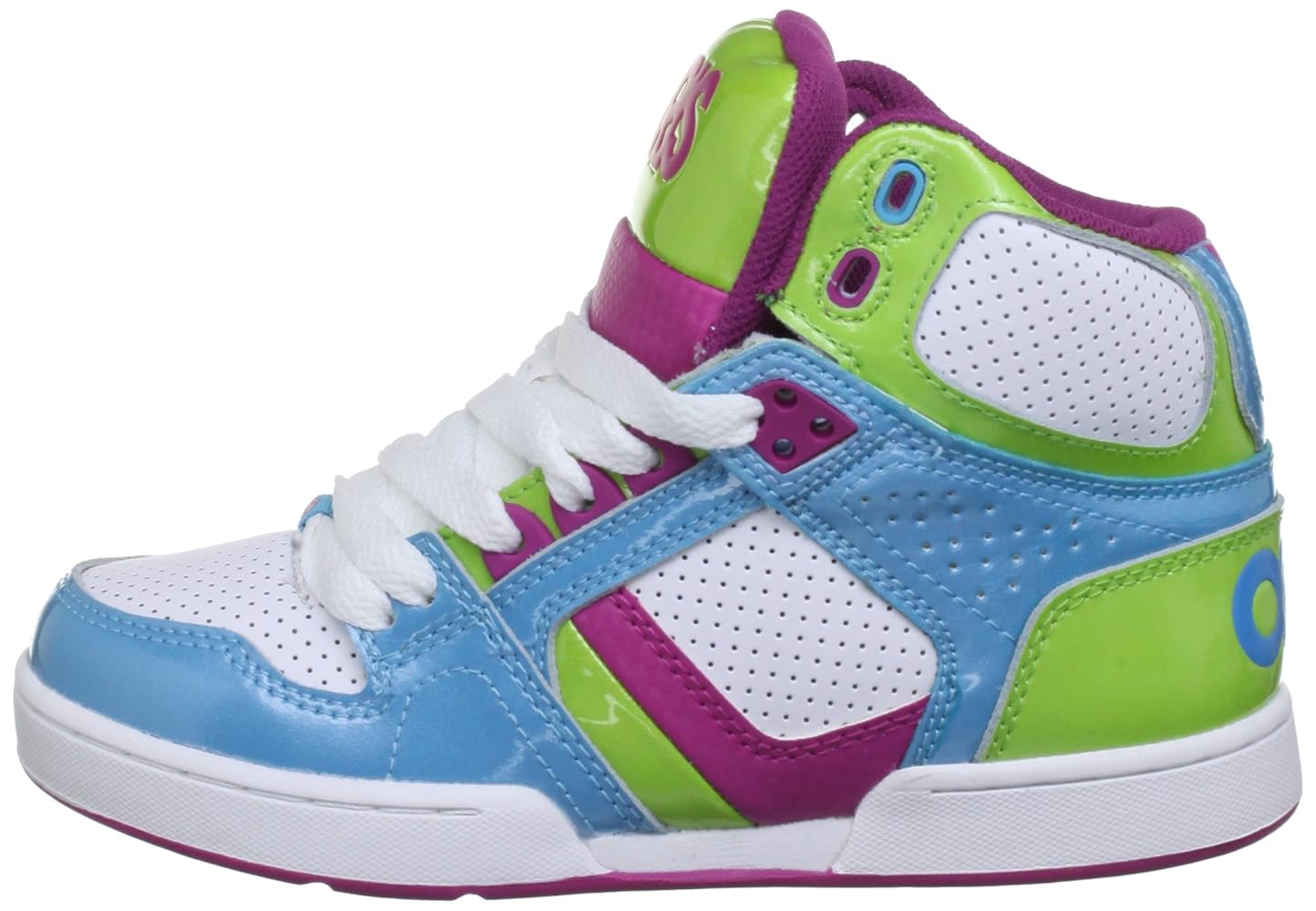 Buy Osiris NYC 83 SLM Skate Shoe (Little Kid/Big Kid),Cyan